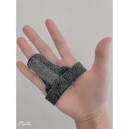 Triggerfinger Skinne Justerbar Fingerstøtte Bonus Festetape For Å Lindre Fingerlåsing Popping Bøying Stivhet Senefeste