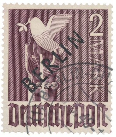 Tyskland/Berlin 1948 - MICHEL 18 - Stemplet