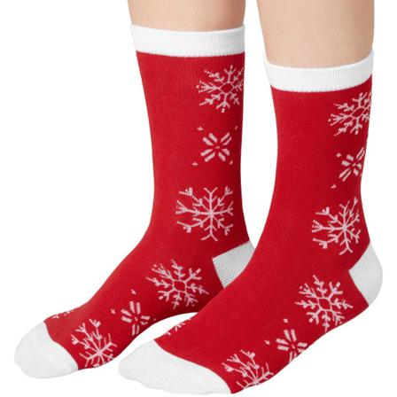 Tectake Julsockor Med Frostmotiv White 47-50
