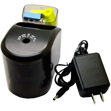 Elektrisk blyantspisser, to strømforsyningsmoduser (batteri og USB) Sikker