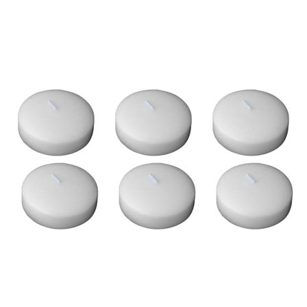 Flytande Vaxljus - 6-pack, Rökfria & Doftande för Romantiska Evenemang