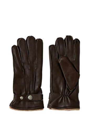 Selected | Slmpoul Leather Gloves | L/XL