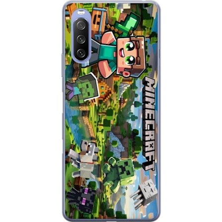 Yhteensopiva Puhelinkuori Sony Xperia 10 III Lite Lady Gaga The Fame mustavalkoinen muotokuva suurilla aurinkolaseilla minimalistisessa pop-esteettisy