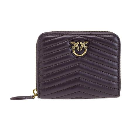 Pinko Wallets & Cardholders Lilla, Dame Punge og Kortholder, Størrelse: ONE Size