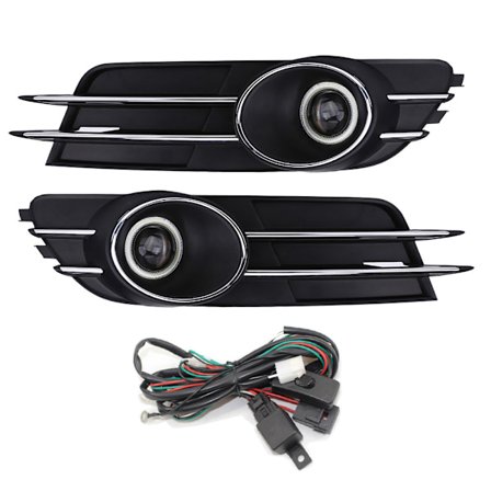 Forlygtegitter med tågeforlygter til Audi A6 C7 2011-2015