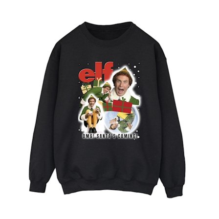 Elf Dam/Dam Buddy Collage Sweatshirt L Svart