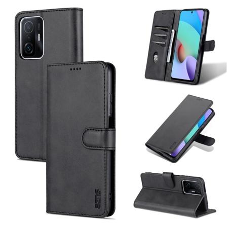 Xiaomi 11T Pro - Stilrent Elegant Plånboksfodral Svart