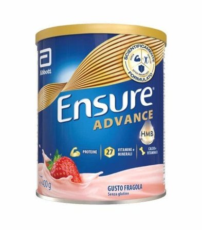Ensure Advance Integratore Alimentare Proteico Fragola 400g
