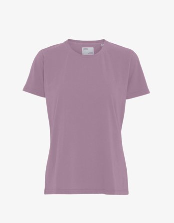 Women Light Organic Tee - Pearly Purple - M