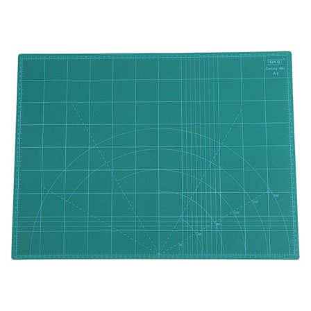 A2 Holdbar 5-lags PVC Skæremåtte Skæreunderlag Selvhelende Håndlavet DIY Udskæringsværktøj Grøn