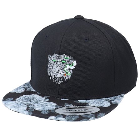 Iconic - Svart snapback Keps - Canappa Gorilla Black/Rose Grey Snapback @ Hatstore