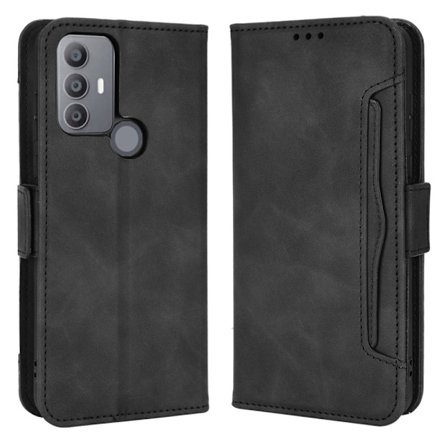 Modernt TCL 306 / TCL 305 / TCL 30E / TCL 30 SE fodral med plånbok - Svart