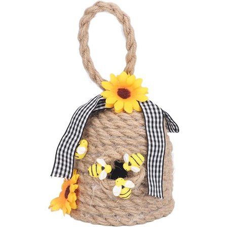 1 stk Bikube Ornament Honningbie Ornament Liten Bie Solsikke