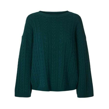 O'tay, Round-neck Knitwear Zielony, Kobieta, Rozmiar: XL