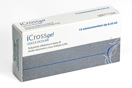 ICROSS GEL gocce oculari 15 monodose da 0,35 ml