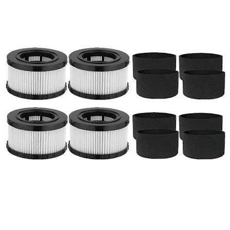 4 st DC5151H HEPA-filter för DC5151H DC515 våt- och torrdammsugare [DB]
