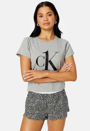 Calvin Klein S/S Short Set 6O6 GREY TOP/BAG MIN Klær