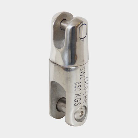 Anchor swivel for chain, stainless steel, 84 mm, fits chain Ø6 - 8 mm