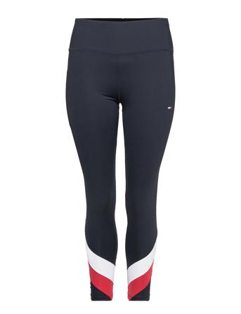Crv Hw Color Block Legging Black Tommy Sport
