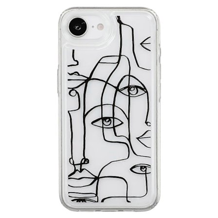 Til iPhone 16e TPU Cover Mønsterprint Stødsikkert Airbag Telefoncover