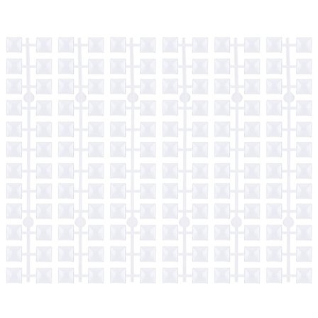 Transparent Nagellack Färgkarta Gel Polish Display DIY Manikyr Verktygsset med 6