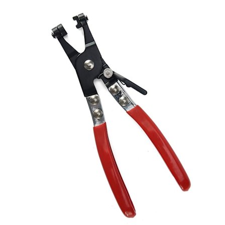 Autoreparasjon Verktøy Svingbar Flat Band Slangeklemme Tang Klemmetang Rød