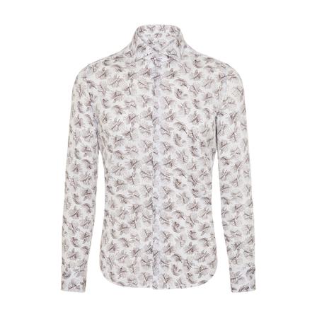 Sonrisa Floral shirt Hvid, Herre Skjorter