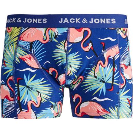 Jack & Jones, Jacskull animals trunks sts surf the web Blauw, Heren, Maat:S