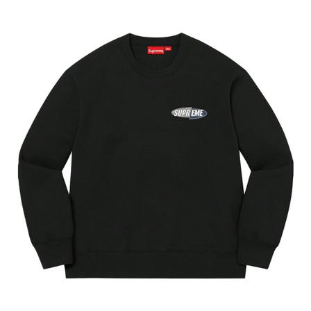 Supreme Sweatshirts Sort, Herre, Størrelse: XL