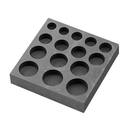 Grafitgjutformar Grafitspår för guld silver och koppar smycken