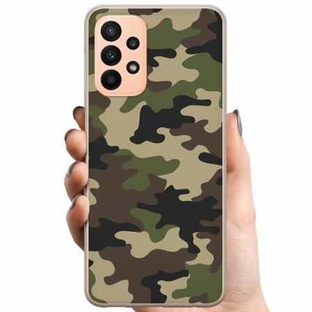 Samsung Galaxy A23 5g Tpu Mobilskal Woodland Camo