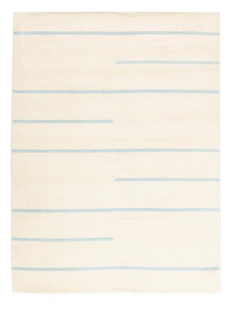 Handloom Pattern Teppich Moderner (Wolle, Indien)