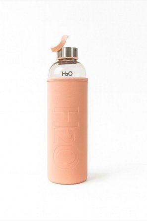 Hermia - Glas Flaska Sandrine - Beige - Kannor & karaffer - Från Homeroom