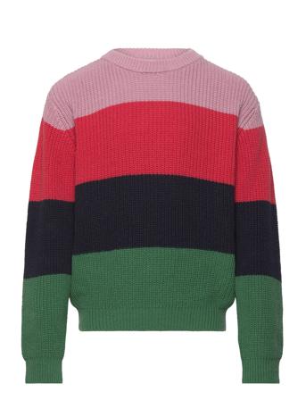 Tnlolly Knit Pullover Tops Knitwear Pullovers Multi/patterned The New