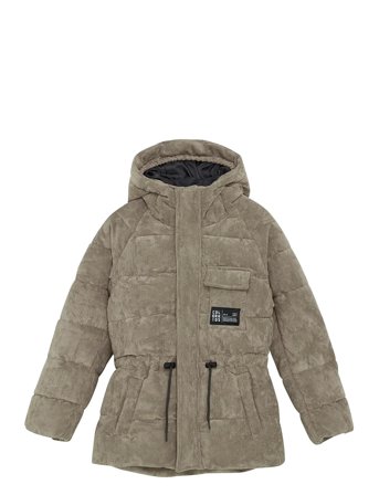 Jr. Jacket W. String -Corduroy Beige Color Kids