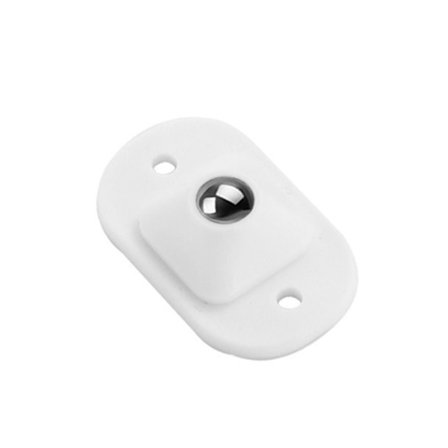 8 stk/sæt Opbevaringsboks Hjul Møbelremskive HVID A A