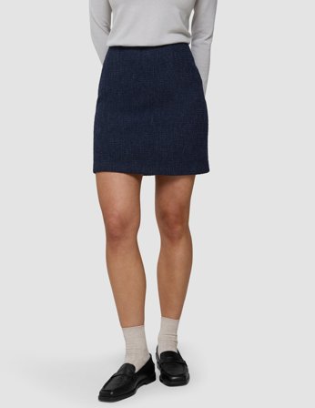 Shaping New Tomorrow - Dam - Sorae Short Skirt - Midnight Blue - Storlek 44