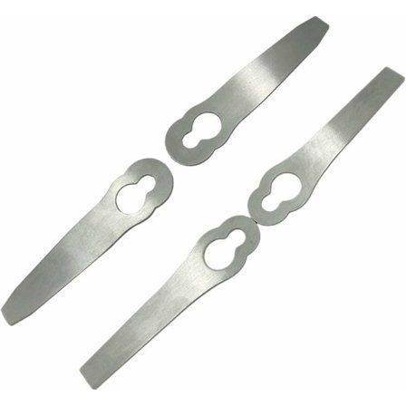 4 stk trådløse gressklipperblader for Polycut 2-2 Trimmer FSA 45 In