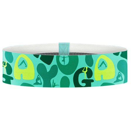 Yoga Resistance Bands Praktiska Motståndsövningsband Loopband Höftövningsöglor för Ben Lår Träning Grön Tung