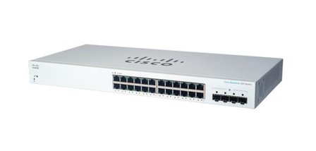 Cisco Business 220 Series CBS220-24T-4G - switch - 28 porter - smart - rackmonterbar