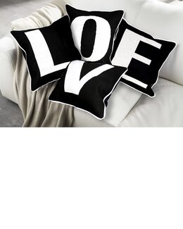 Broderikit Kudde Alfabetet - Duftin