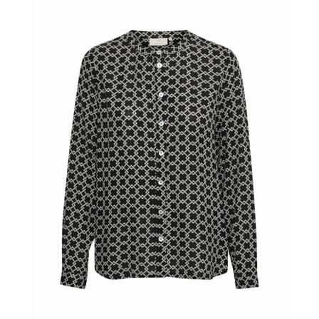 Kaffe KAjaden PPP Shirt Sort, Dame Bluser