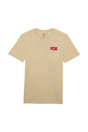 T-Shirt FOX Big F Prem Creme M
