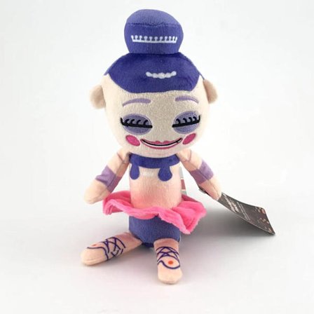 22cm Lila Flicka 60g Dukker Midnattskarneval Barns Ferie Mupper