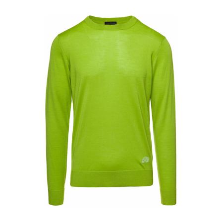 Gabriele Pasini, Sweater Groen, Heren, Maat:XL,wol