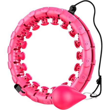 Smart Hula Hoop til vægttab, Pink