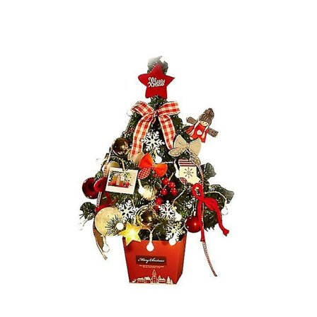 Mini Konstgjord Julgran för Skrivbord 45cm Juldekoration