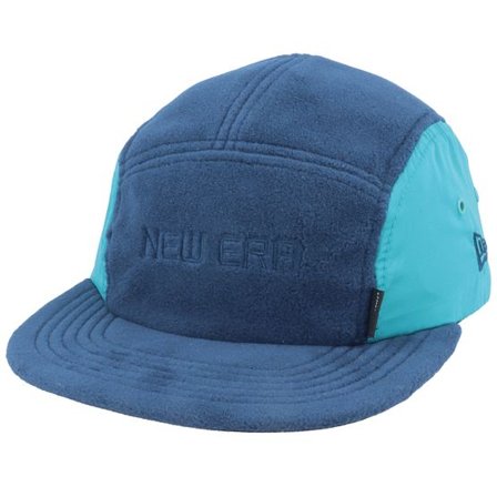 New Era - Blå 5panel Keps - Polartec Camper Navy/Teal 5-Panel @ Hatstore
