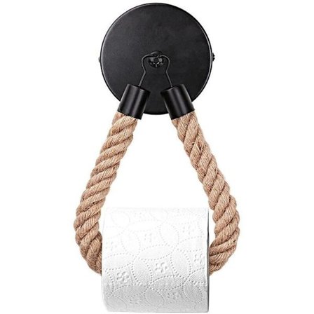 Toalettpappershållare, toalettpappershållare med telefonhylla, 304 rostfritt stål, väggmontering