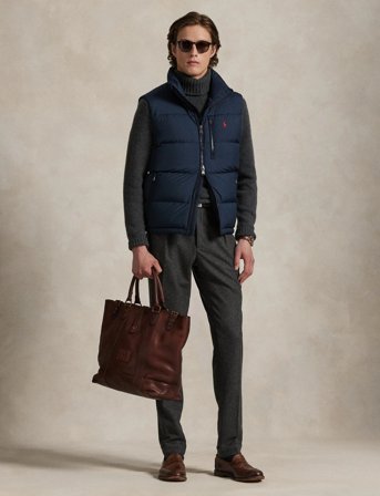 Polo Ralph Lauren The Gorham Down Vest - Navy - XL